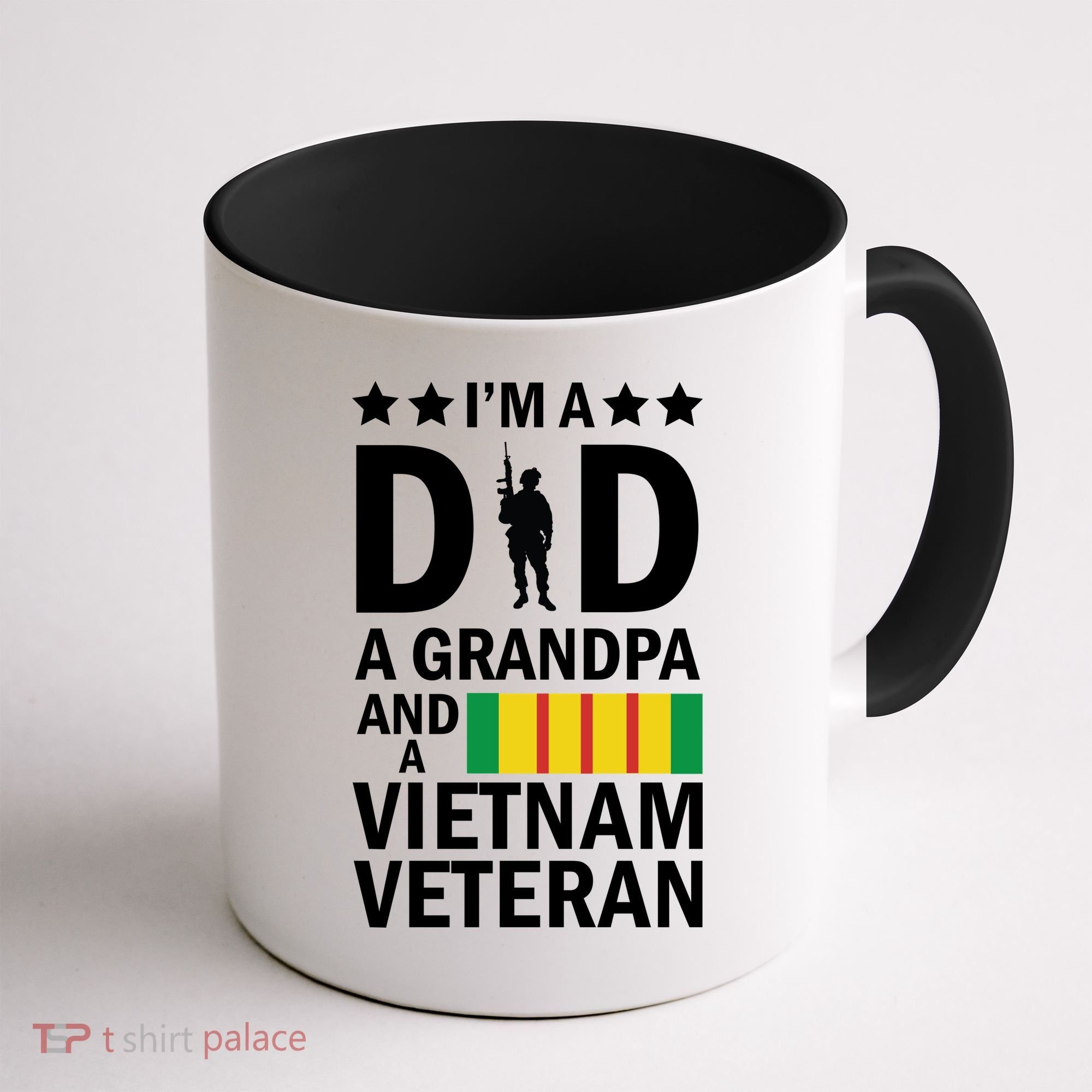 I'm A Dad A Grandpa and A Vietnam Veteran Coffee Mug
