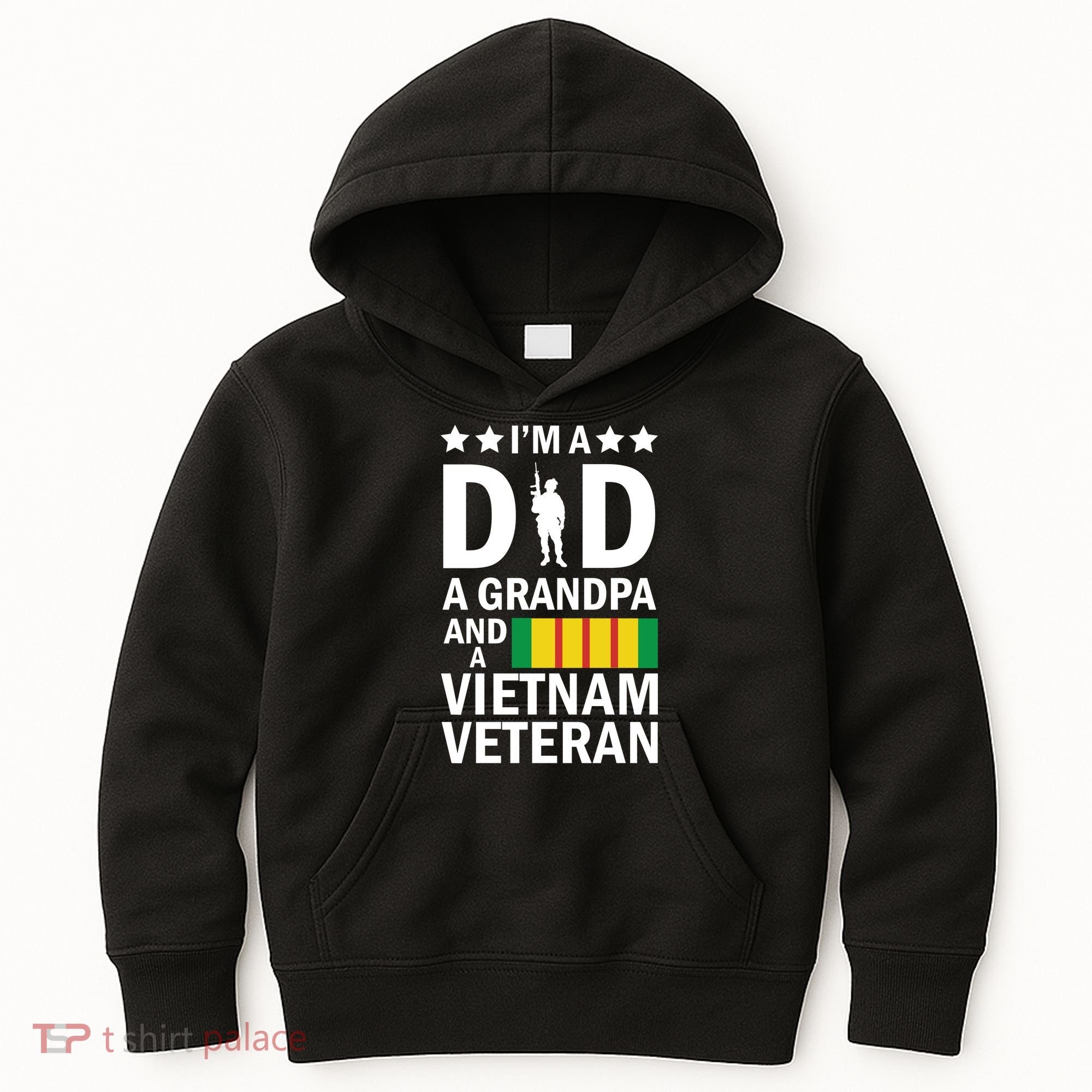 I'm A Dad A Grandpa and A Vietnam Veteran Kids Hoodie