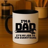 I'm A Dad It's My Job To Fix Everything Coffee Mug thumb 4