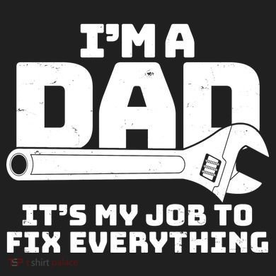 I'm A Dad It's My Job To Fix Everything Women's Dry Zone Grid Polo
