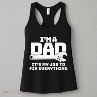 I'm A Dad It's My Job To Fix Everything Women's Tank Top thumb 3