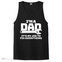 I'm A Dad It's My Job To Fix Everything PosiCharge Competitor Tank thumb 0