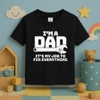 I'm A Dad It's My Job To Fix Everything Toddler T-Shirt thumb 3