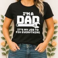 I'm A Dad It's My Job To Fix Everything Women's T-Shirt thumb 2