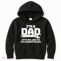 I'm A Dad It's My Job To Fix Everything Kids Hoodie thumb 0