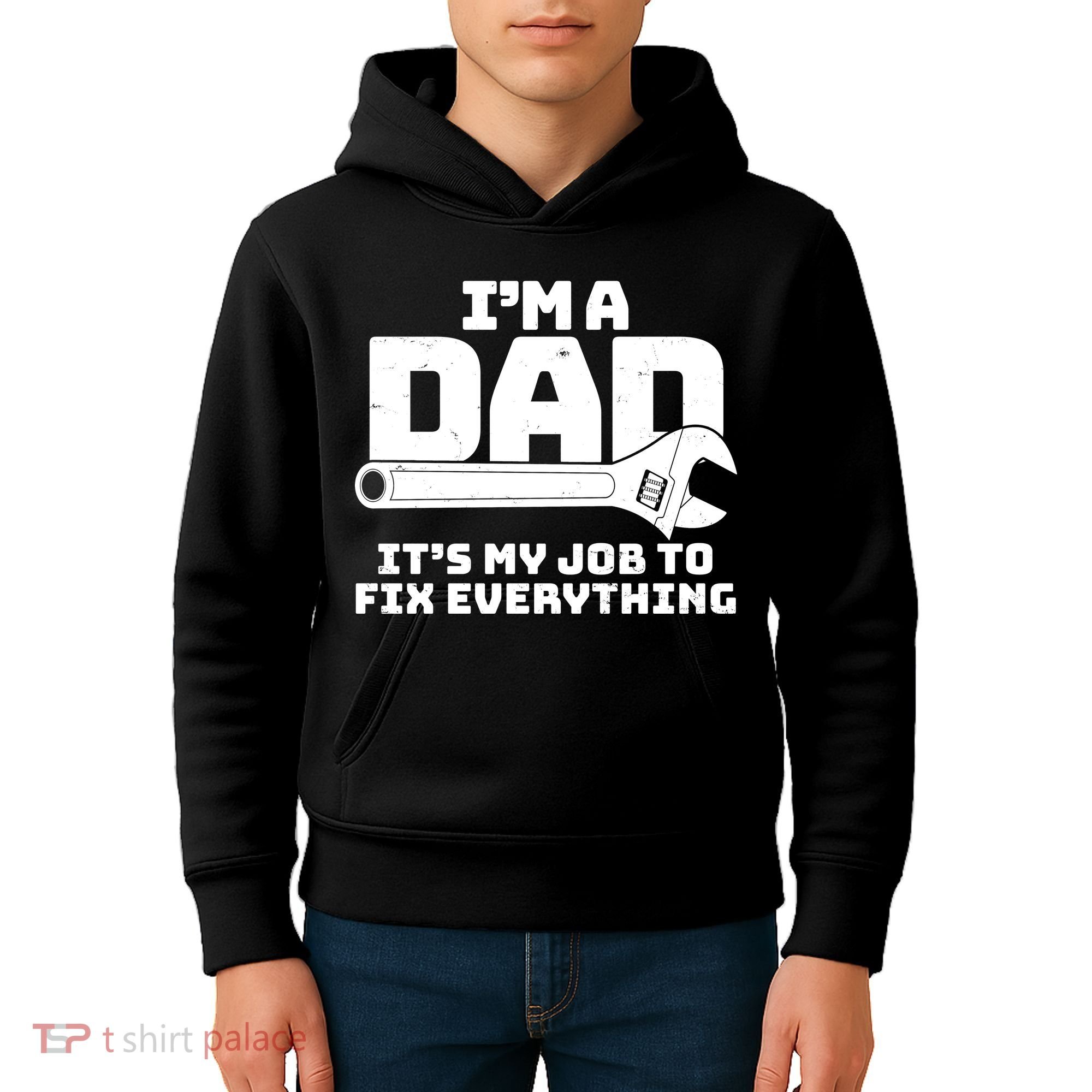 I'm A Dad It's My Job To Fix Everything Kids Hoodie