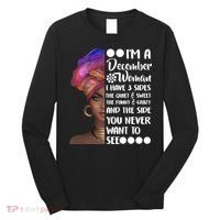 I'm A December Woman Cute Birthday Long Sleeve Shirt thumb 0