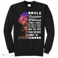 I'm A December Woman Cute Birthday Sweatshirt thumb 0