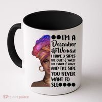 I'm A December Woman Cute Birthday Coffee Mug thumb 0