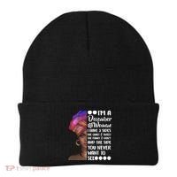 I'm A December Woman Cute Birthday Beanie thumb 0