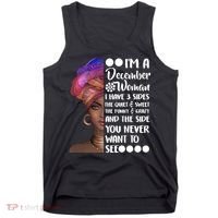 I'm A December Woman Cute Birthday Tank Top thumb 0