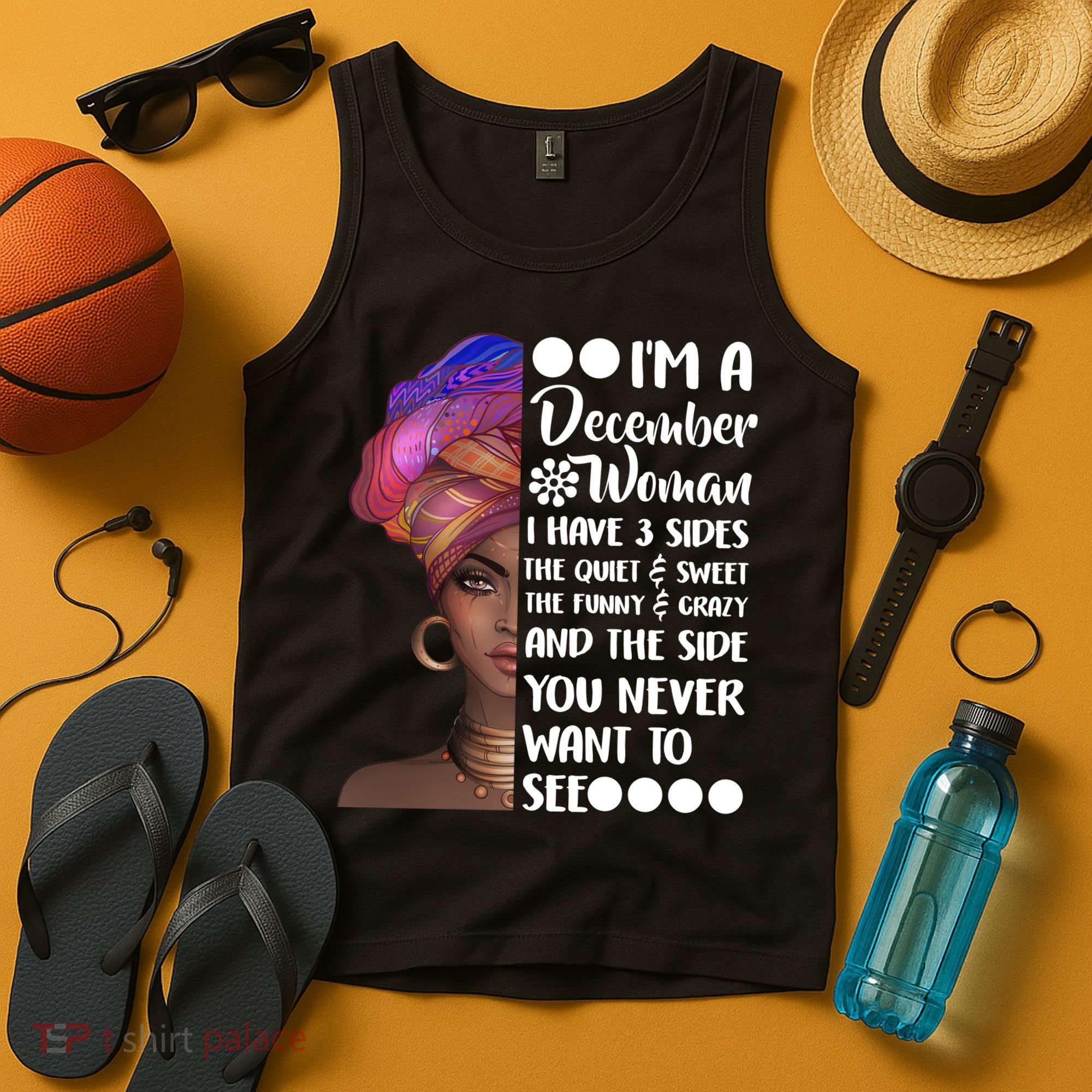 I'm A December Woman Cute Birthday Tank Top