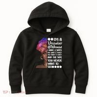 I'm A December Woman Cute Birthday Kids Hoodie thumb 0