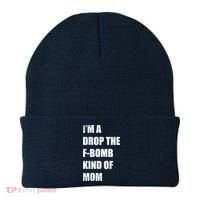 I'm A Drop The F-Bomb Kind Of Mom Beanie thumb 0