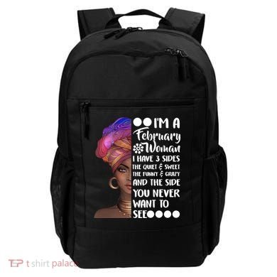 I'm A February Woman Backpack