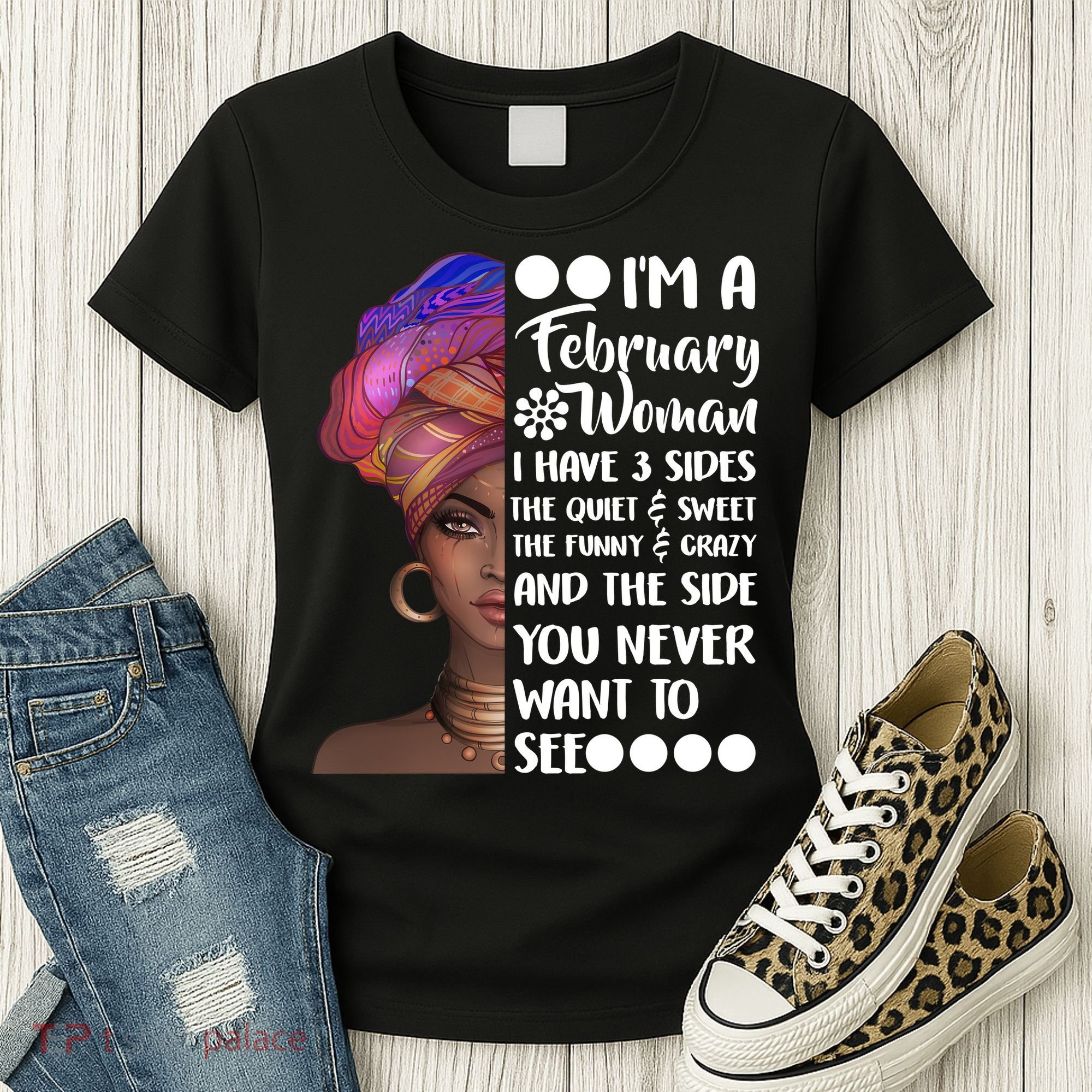 I'm A February Woman Women's T-Shirt