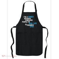 I'm A Gamer Because Punching People Apron thumb 0