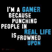 I'm A Gamer Because Punching People Toddler T-Shirt thumb 4