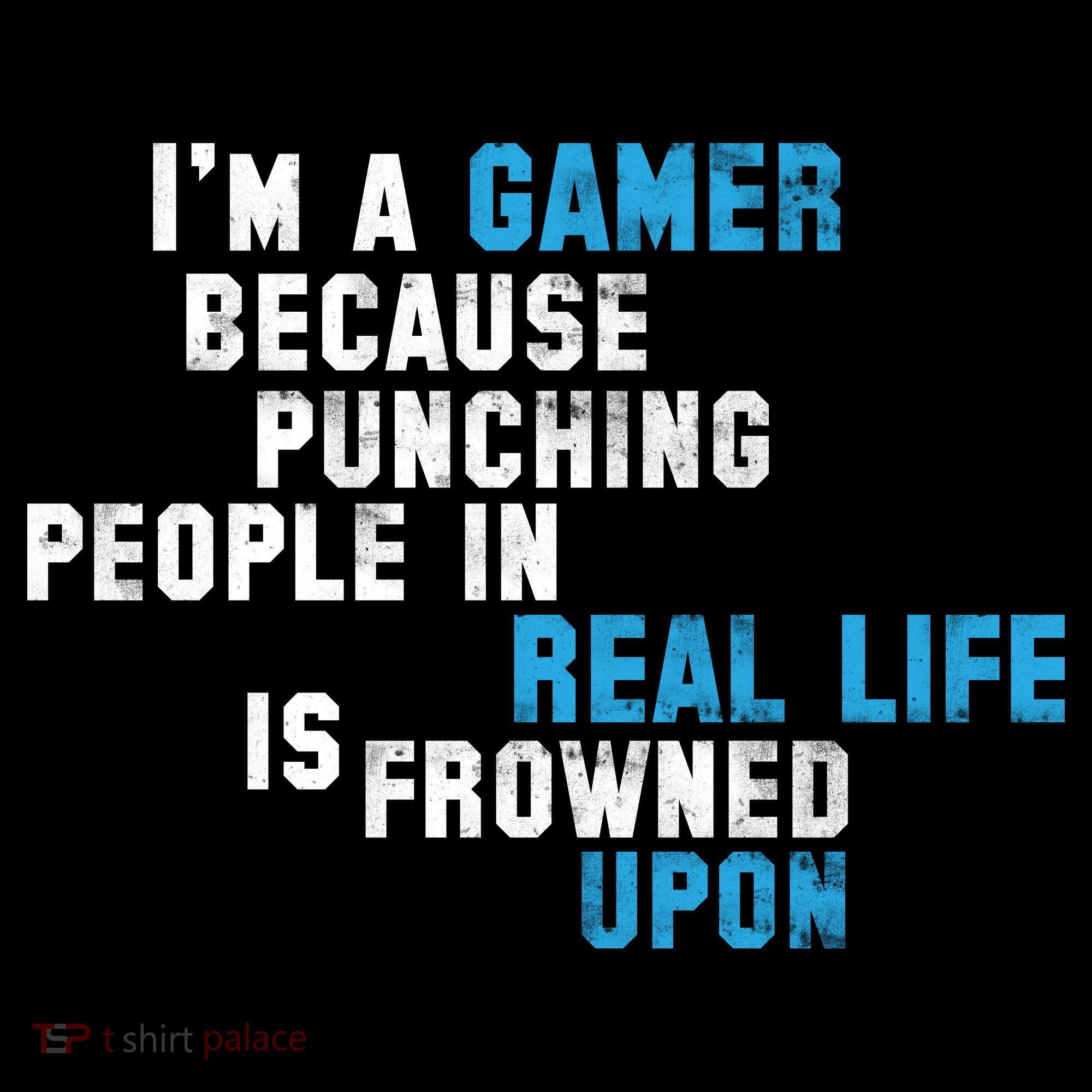 I'm A Gamer Because Punching People Kids Sweatshirt