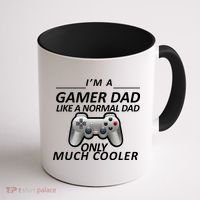 I'm A Gamer Dad Like A Normal Dad But Much Cooler Coffee Mug thumb 1