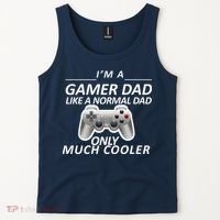 I'm A Gamer Dad Like A Normal Dad But Much Cooler Tank Top thumb 2