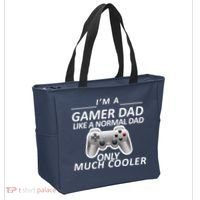 I'm A Gamer Dad Like A Normal Dad But Much Cooler Tote Bag thumb 2