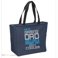 I'm A Gaming Dad Like a Normal Dad Only Cooler Tote Bag thumb 2