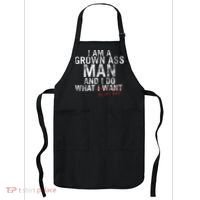I'm A Grown Man And I Do What My Wife Wants Apron thumb 0