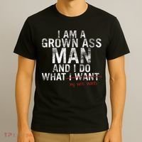 I'm A Grown Man And I Do What My Wife Wants T-Shirt thumb 3
