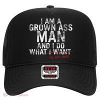 I'm A Grown Man And I Do What My Wife Wants Hat thumb 0
