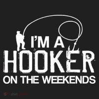 I'm A Hooker On The Weekends Golf Towel thumb 3
