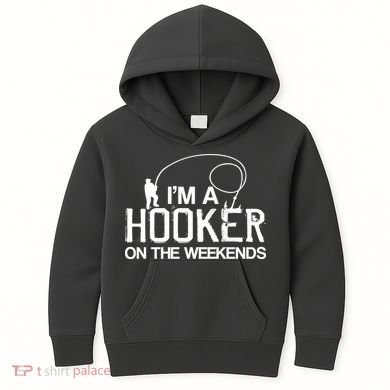 I'm A Hooker On The Weekends Kids Hoodie