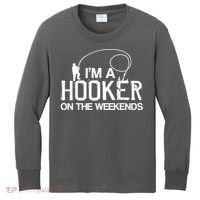 I'm A Hooker On The Weekends Kids Long Sleeve Shirt thumb 0