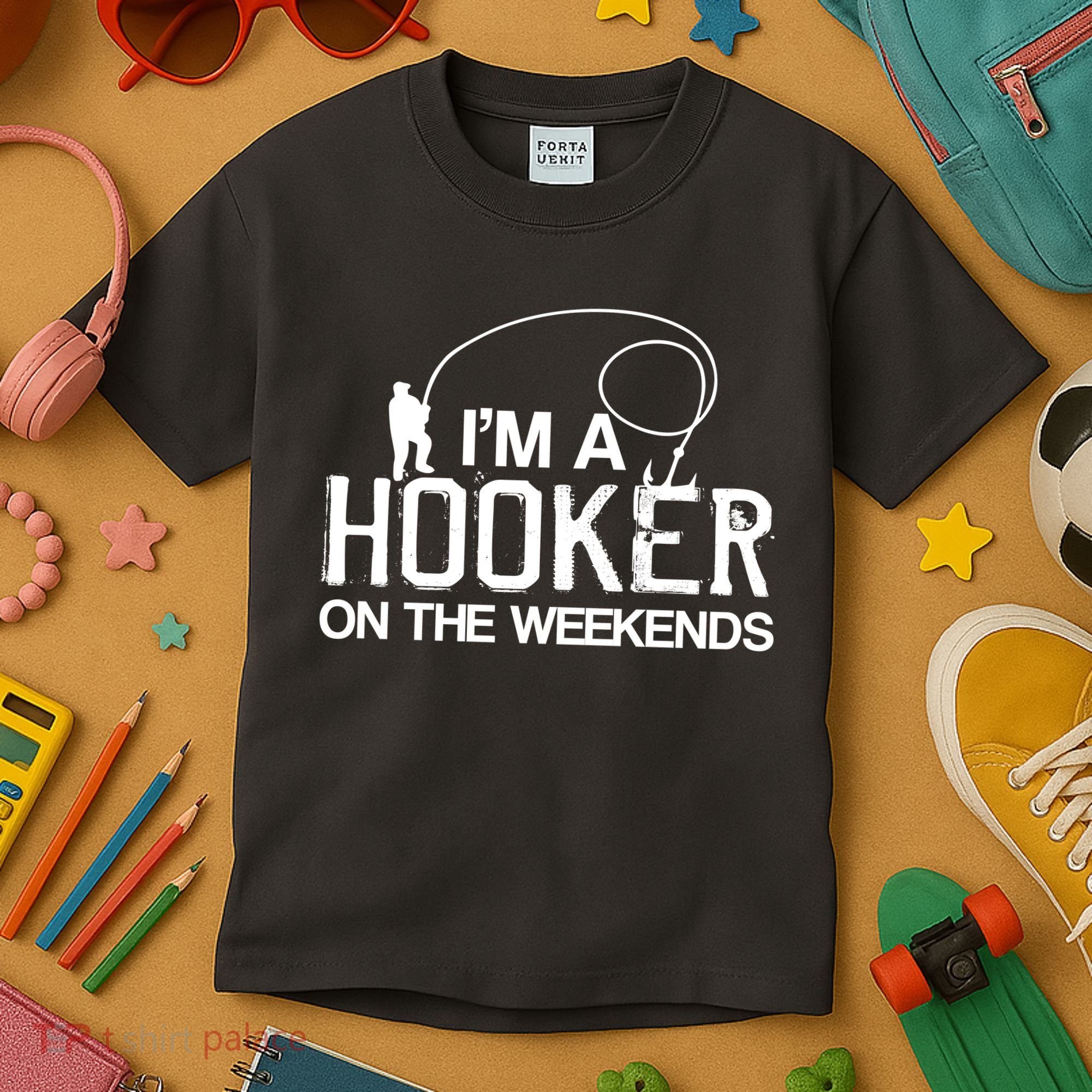 I'm A Hooker On The Weekends Kids T-Shirt