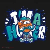 I'm A Hooper Basketball Graffiti Bucket Hat thumb 4
