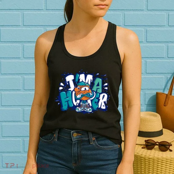 I'm A Hooper Basketball Graffiti Women's Tank Top