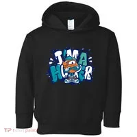 I'm A Hooper Basketball Graffiti Toddler Hoodie thumb 0