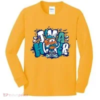 I'm A Hooper Basketball Graffiti Kids Long Sleeve Shirt thumb 0