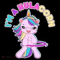 I'm A Hulacorn Toddler Hoodie thumb 2