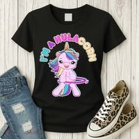 I'm A Hulacorn Women's T-Shirt thumb 3
