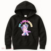 I'm A Hulacorn Kids Hoodie thumb 0