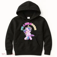 I'm A Hulacorn Kids Hoodie thumb 0