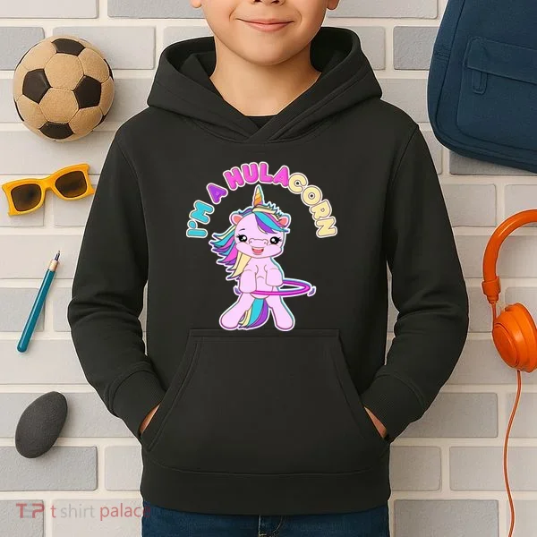 I'm A Hulacorn Kids Hoodie