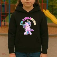 I'm A Hulacorn Kids Hoodie thumb 3