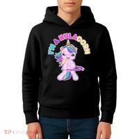 I'm A Hulacorn Kids Hoodie thumb 4