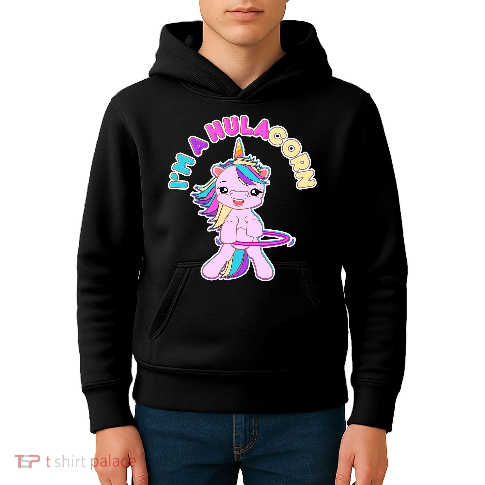 I'm A Hulacorn Kids Hoodie