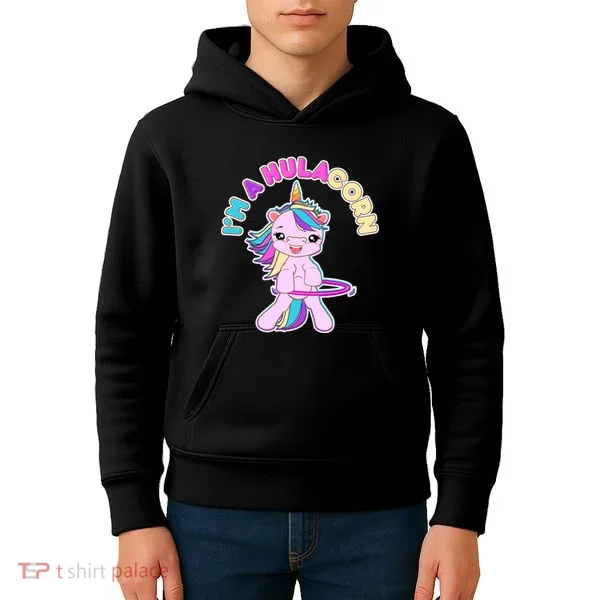 I'm A Hulacorn Kids Hoodie