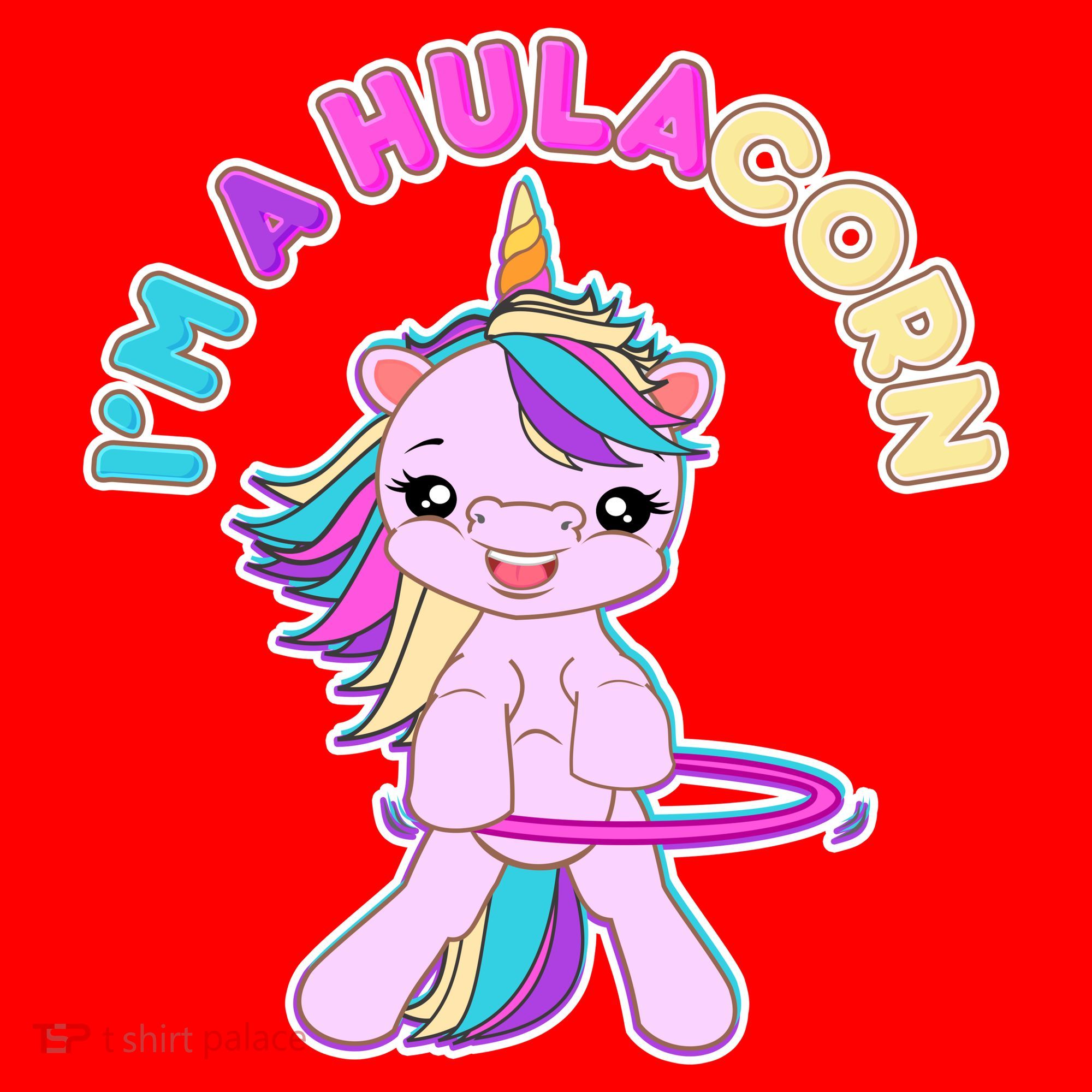 I'm A Hulacorn Santa Hat