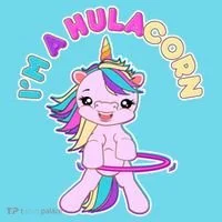 I'm A Hulacorn Kids Long Sleeve Shirt thumb 2