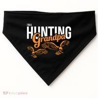I'm a Hunting Grandpa USA-Made Doggie Bandana thumb 0